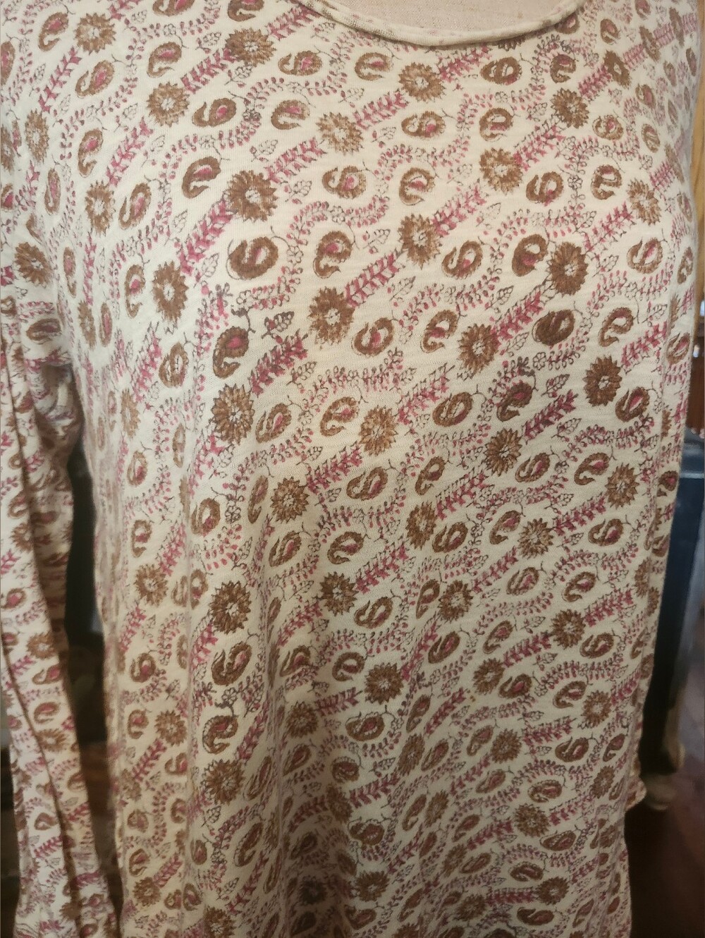 Magnolia Pearl Paisley Long Sleeve Tee - Picture 2 of 6